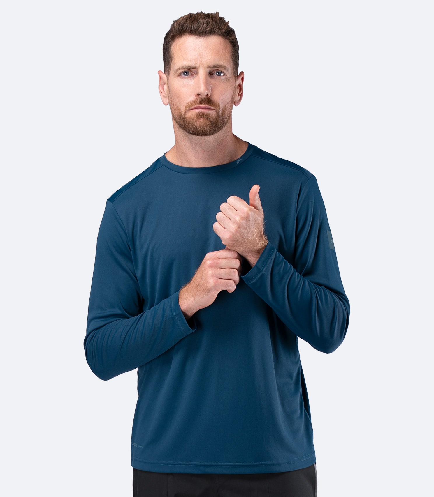 Mens UVActive Long Sleeve Tech Top - Deep Teal
