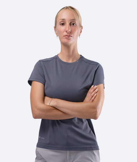 Womens UVActive Short Sleeve Tech Tee - Slate