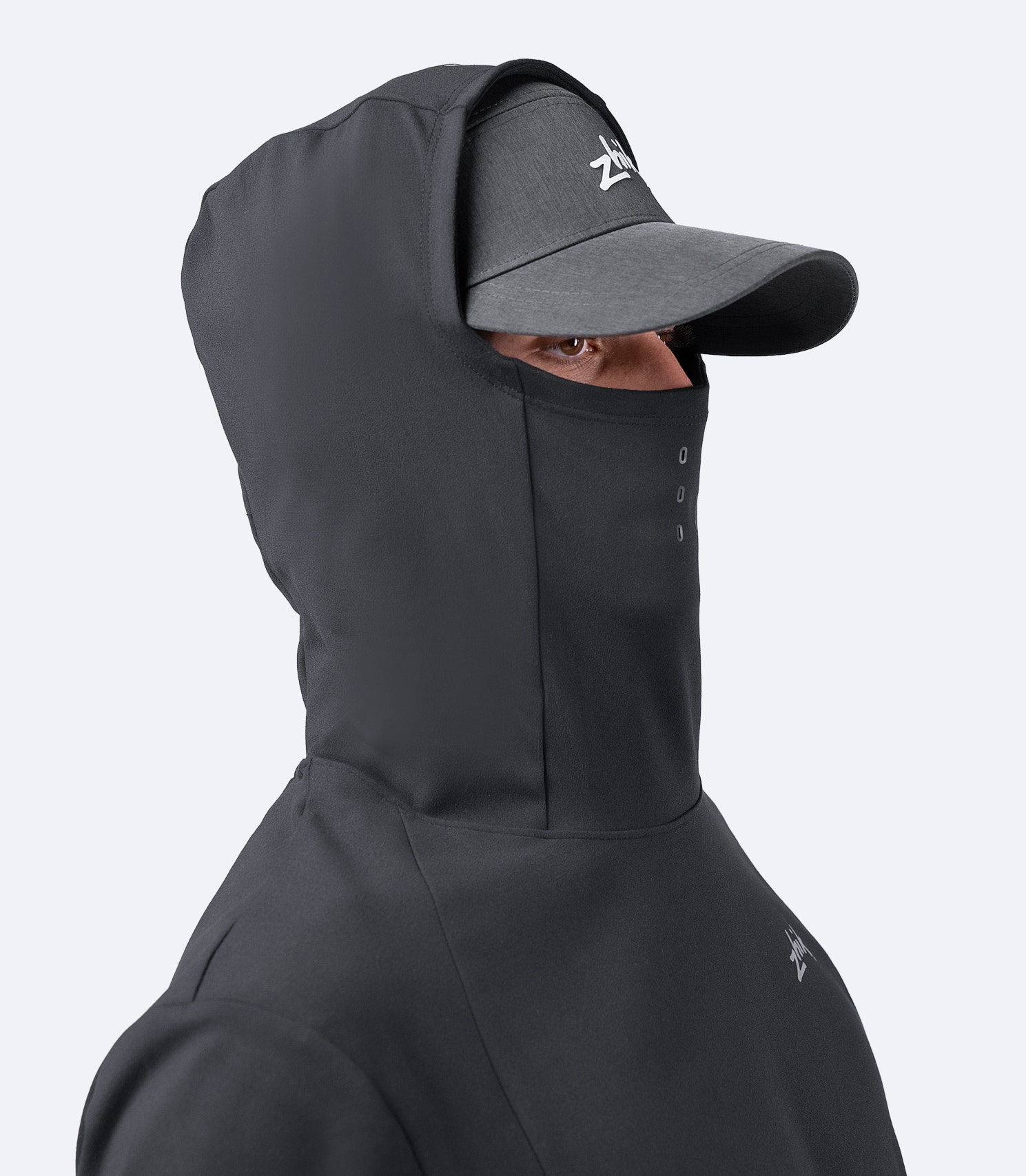 Mens Black ZhikMotion Hooded Top | Zhik United States
