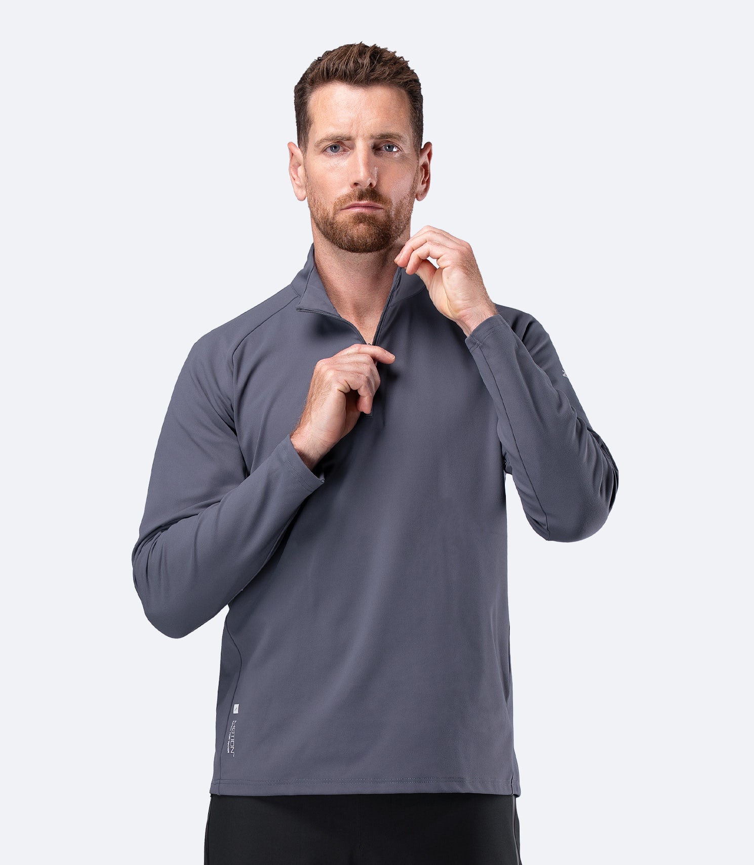 Mens ZhikMotion Zip Top - Slate