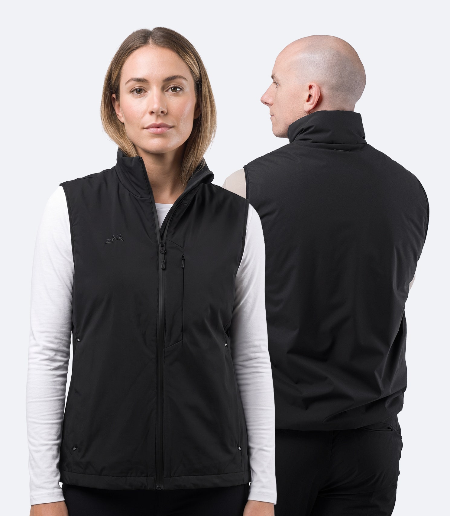 Daybreaker Mid-layer Gilet in black