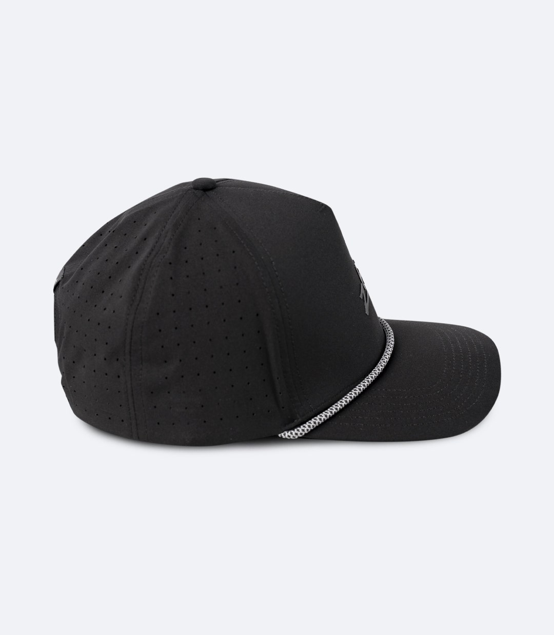 Trucker Cap Black Side View