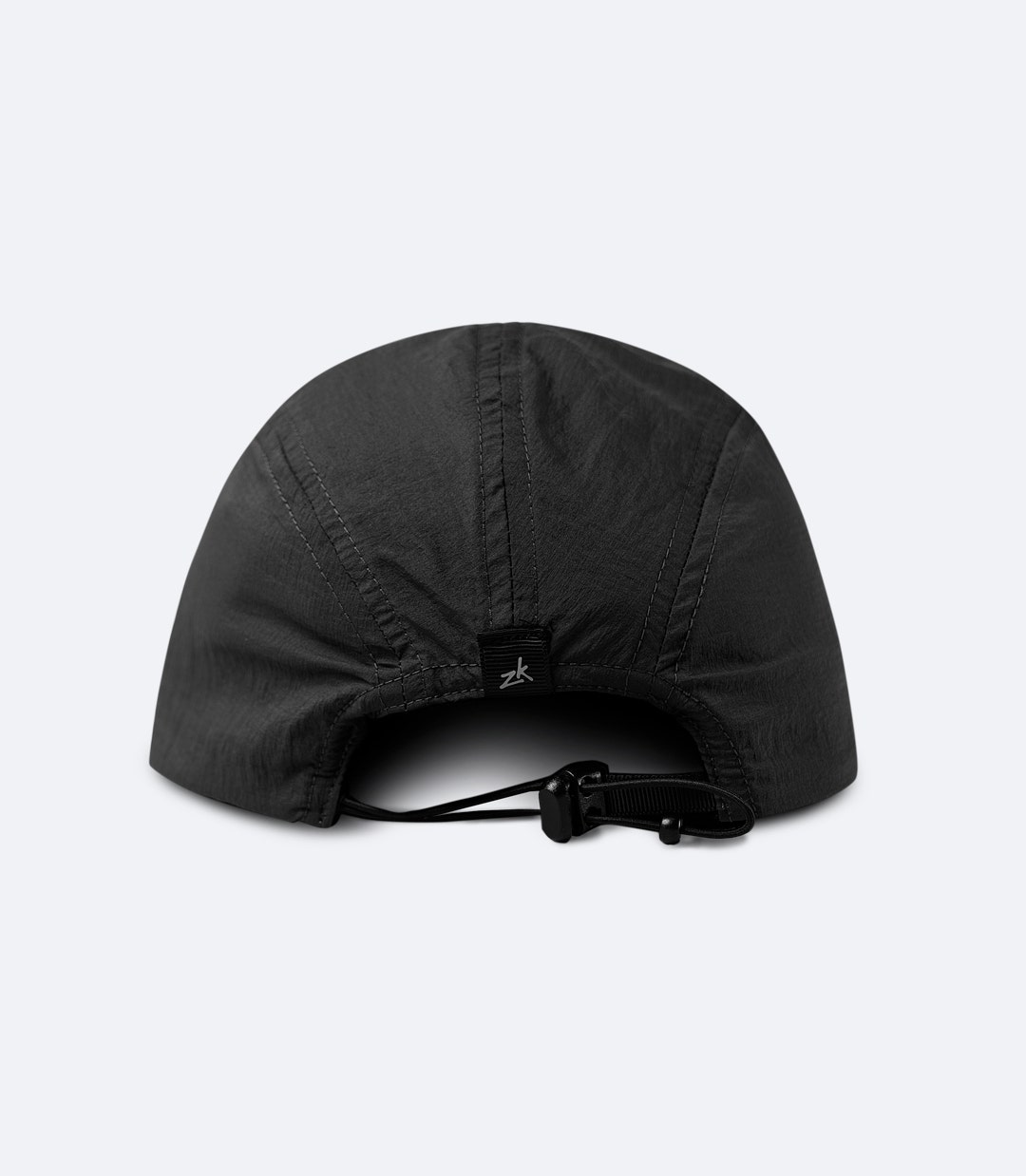 Packable Hat Black Back