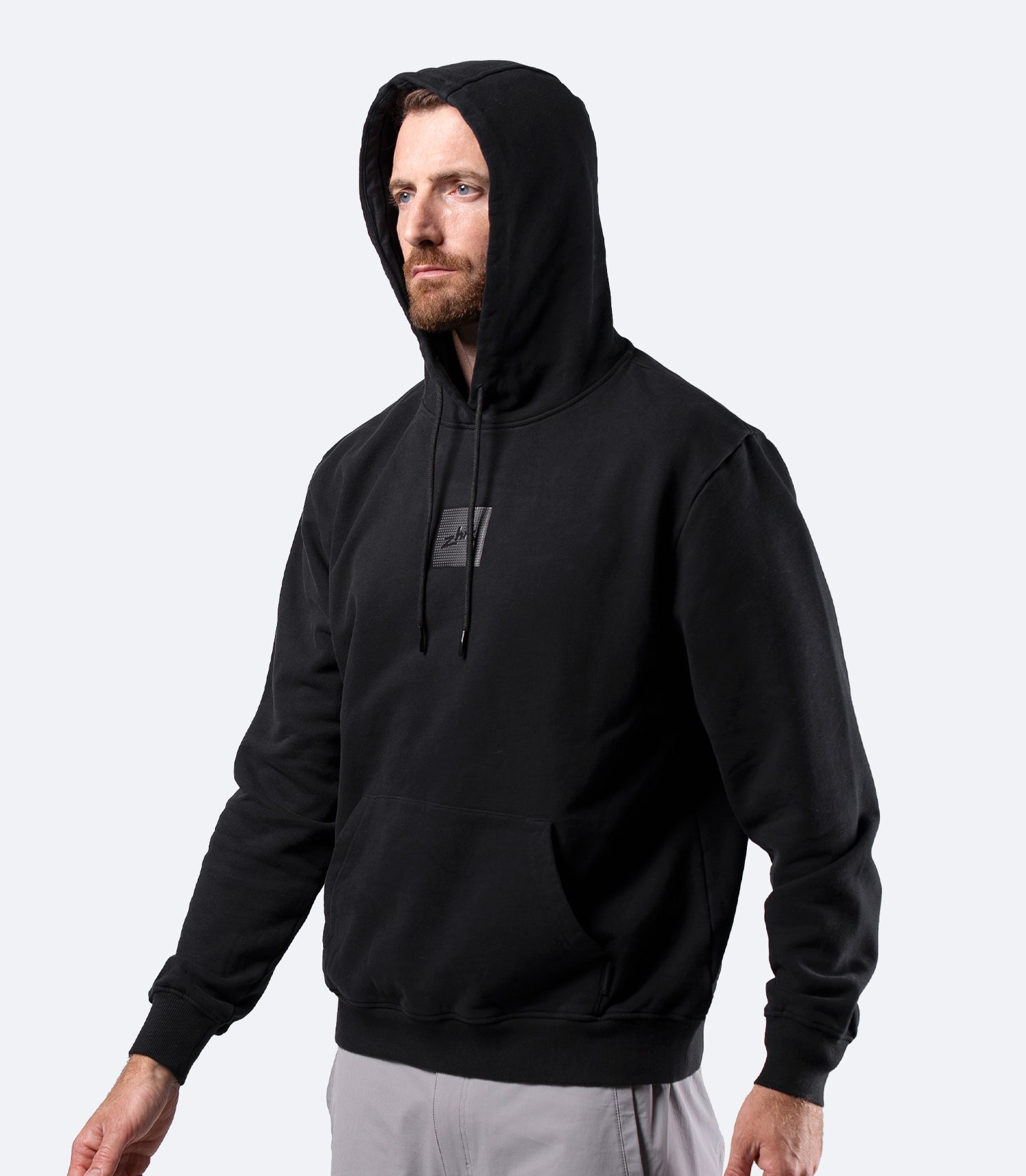 Mens Carbon Hoodie - Black