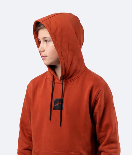 Youth Carbon Hoodie - Red Earth