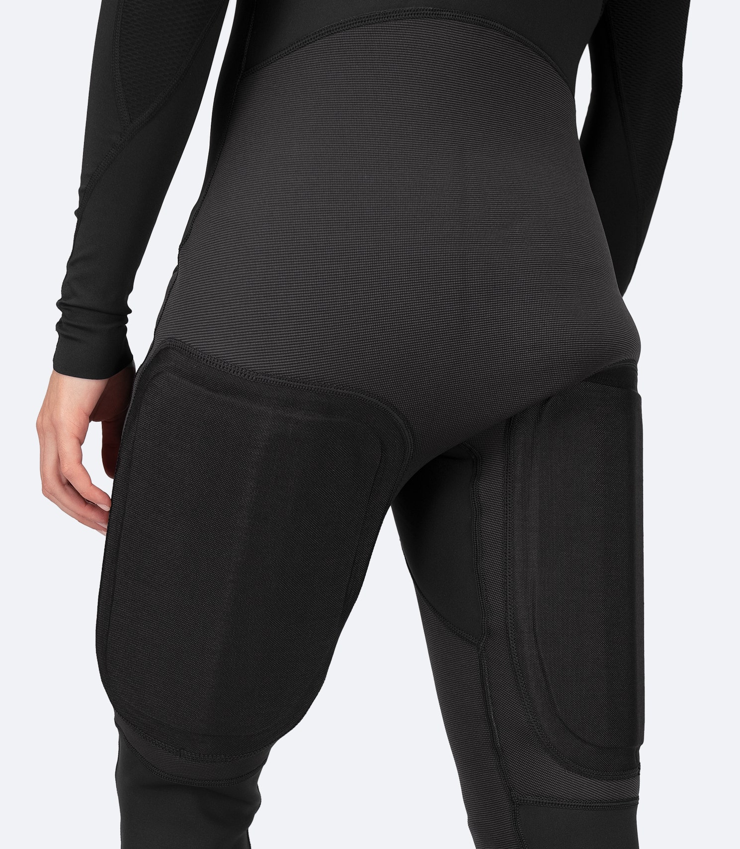 Zhik Women's Microfleece Hiker with integrated, removable fiberglass hiking pads for better support and locked-in stability