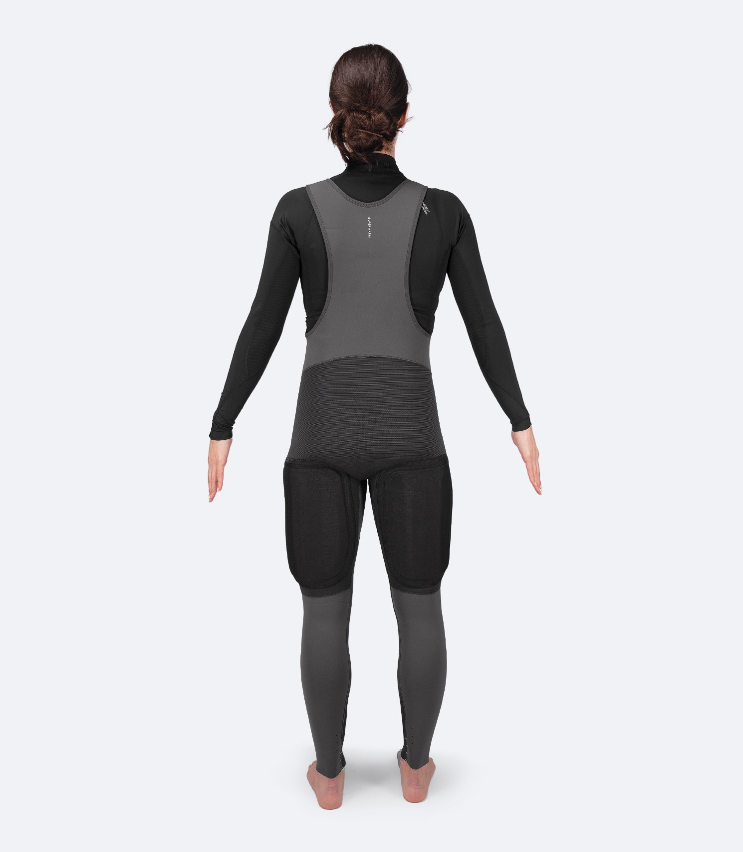 Rear view of Zhik Women's Superwarm® Hiker, showing high-rise seat with ZhikTex™ II abrasion-resistant protection