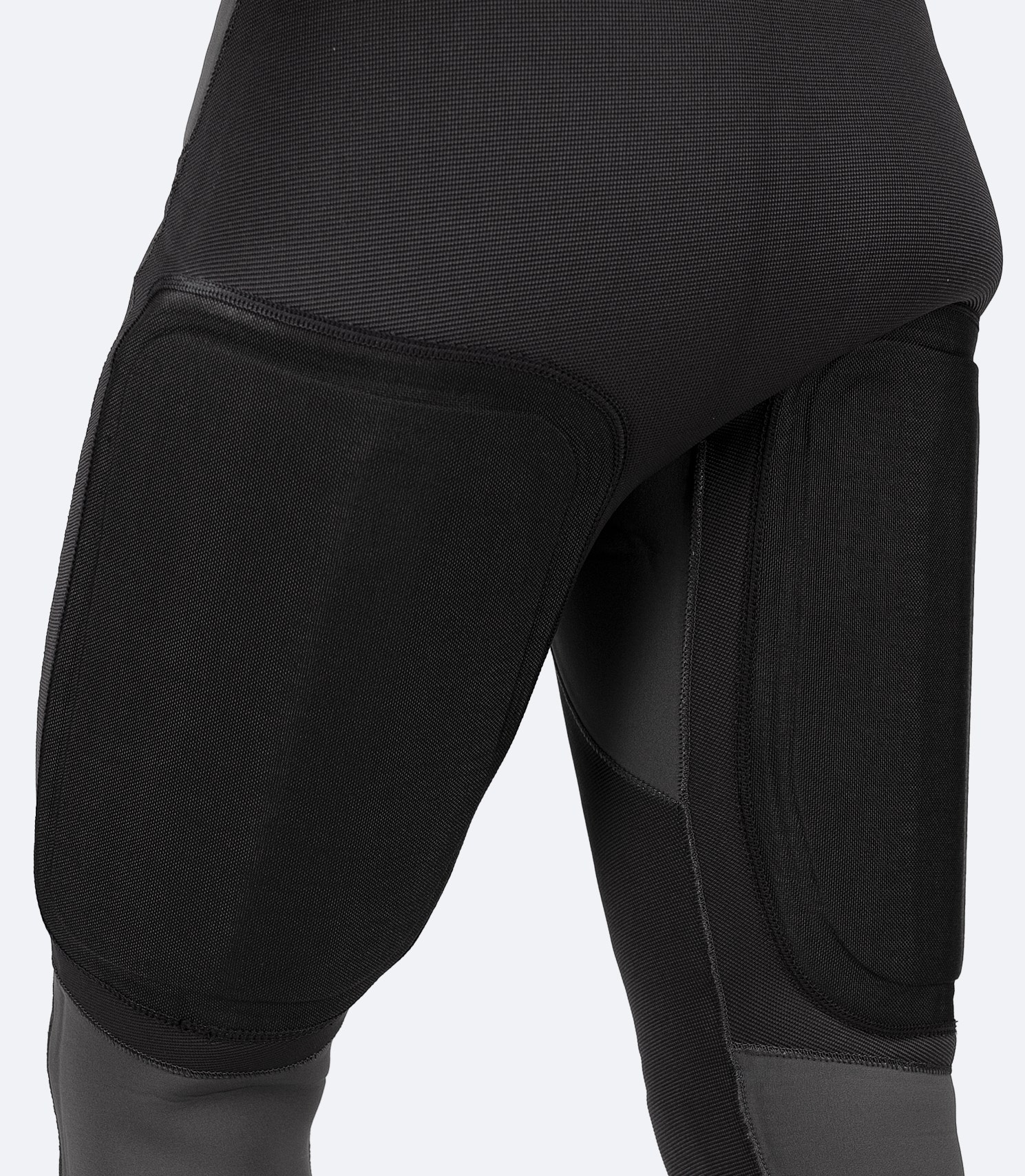 Detailed view of Zhik Women's Superwarm® Hiker, showing integrated and removable fiberglass hiking pads for enhanced hiking support