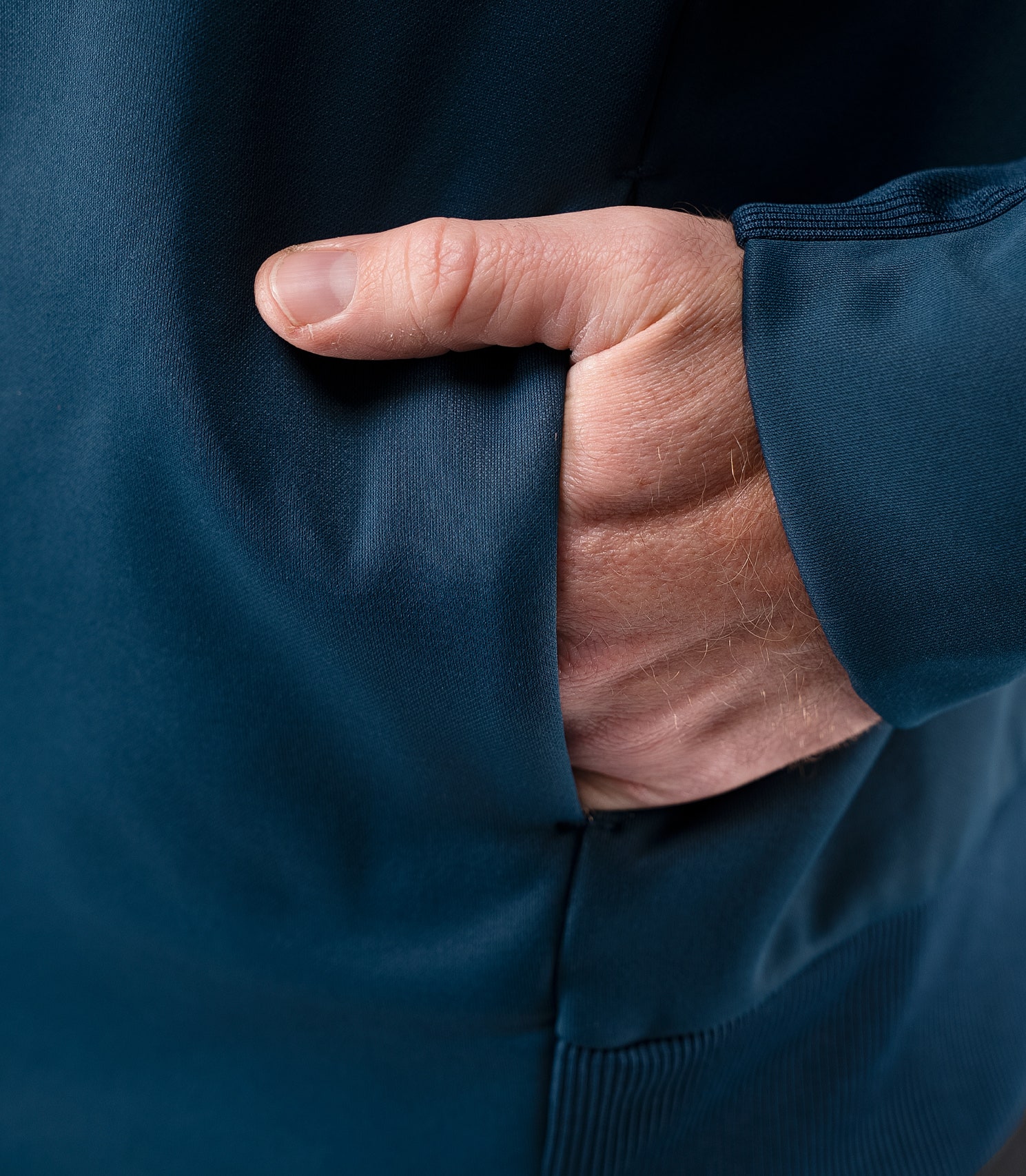 Mens Thermo TechFleece Sports Jacket - Deep Teal | Zhik United States