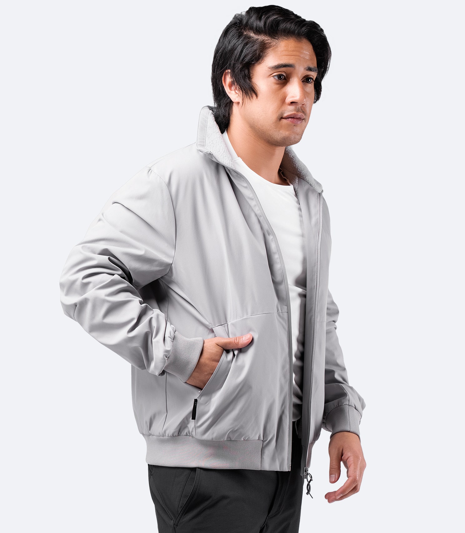 Mens Flight Jacket - Platinum | Zhik Europe