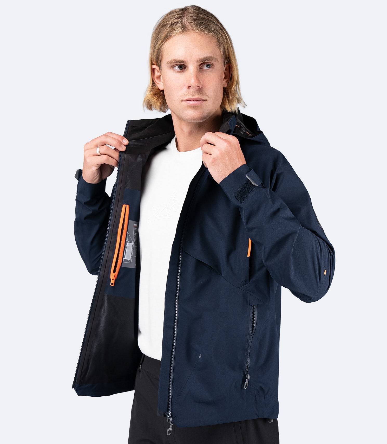 Mens Midnight Blue INS200 Jacket | Zhik United States Mens Midnight Blue INS200 Jacket | Zhik United States