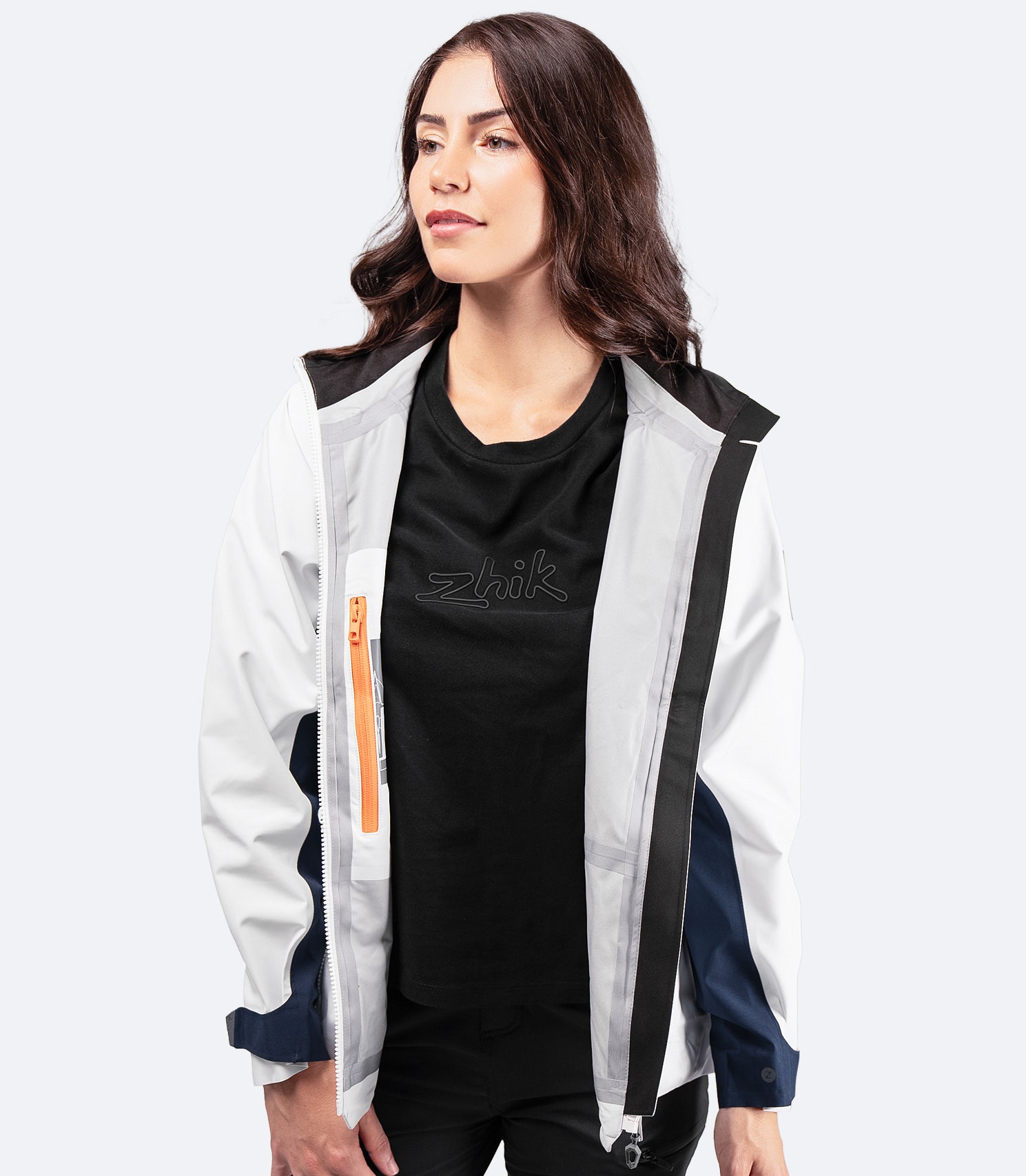 Womens Optic White INS200 Jacket | Zhik Germany