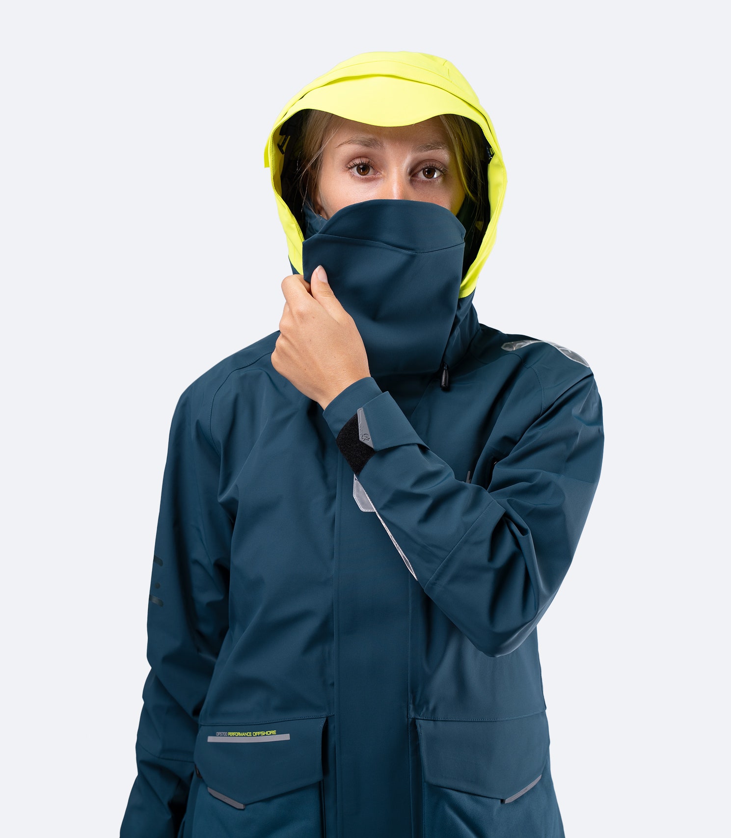 Womens OFS700 Offshore Sailing Jacket - Deep Teal | Zhik Europe