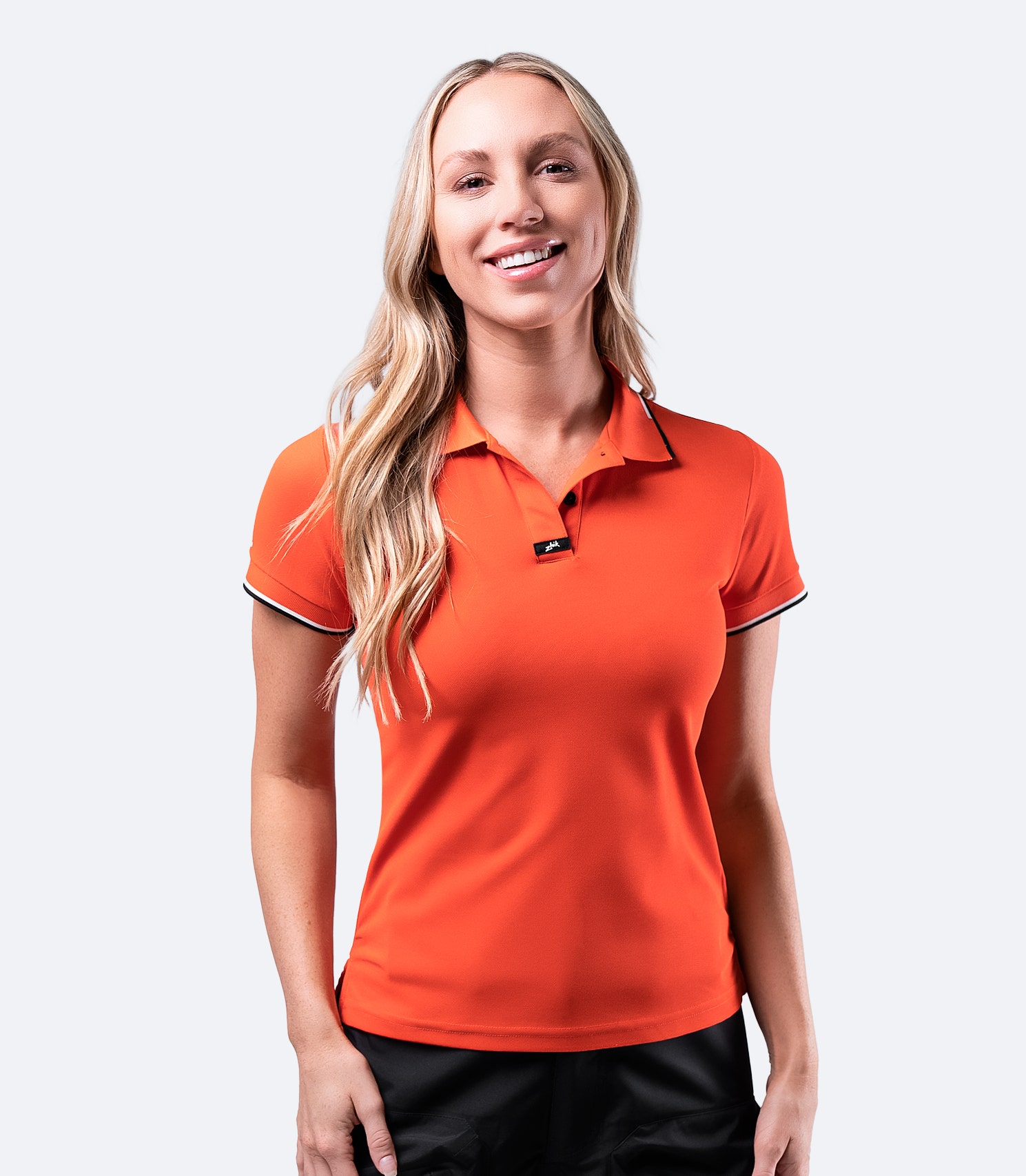 Womens Elite Polo - Ocean Red