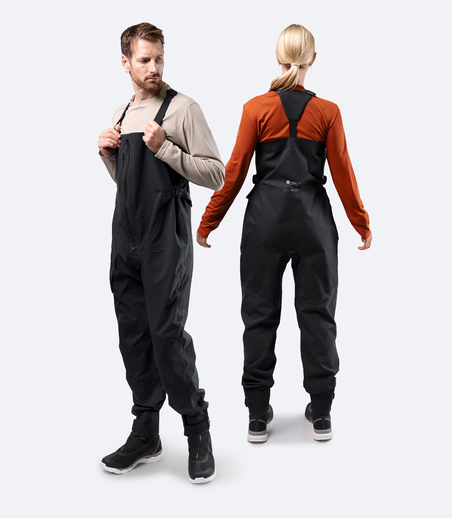 INS400 Inshore Performance Salopette - Black