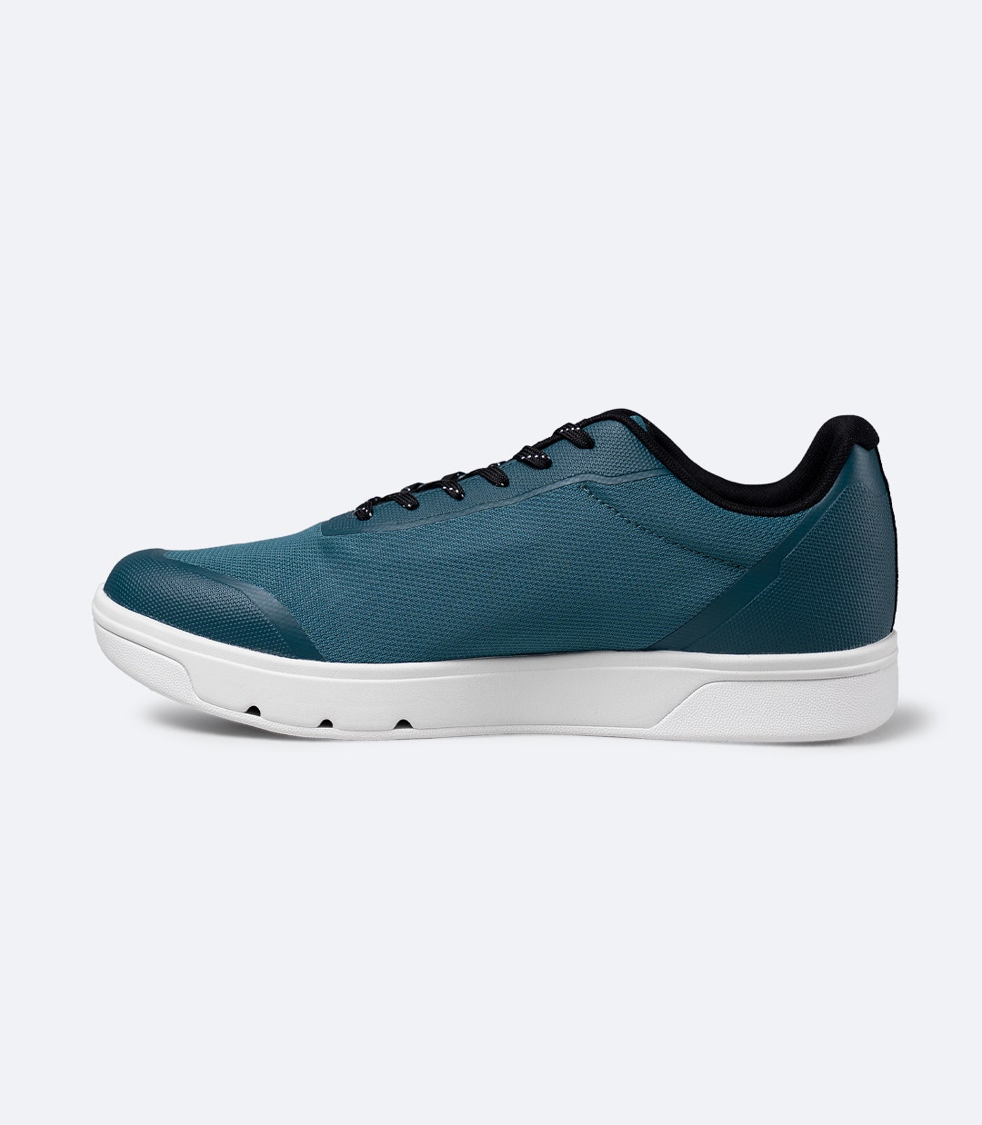 Medial side view of Zhik ZKG Amphibious Shoe in deep teal, with coated overlays and fast-drying construction