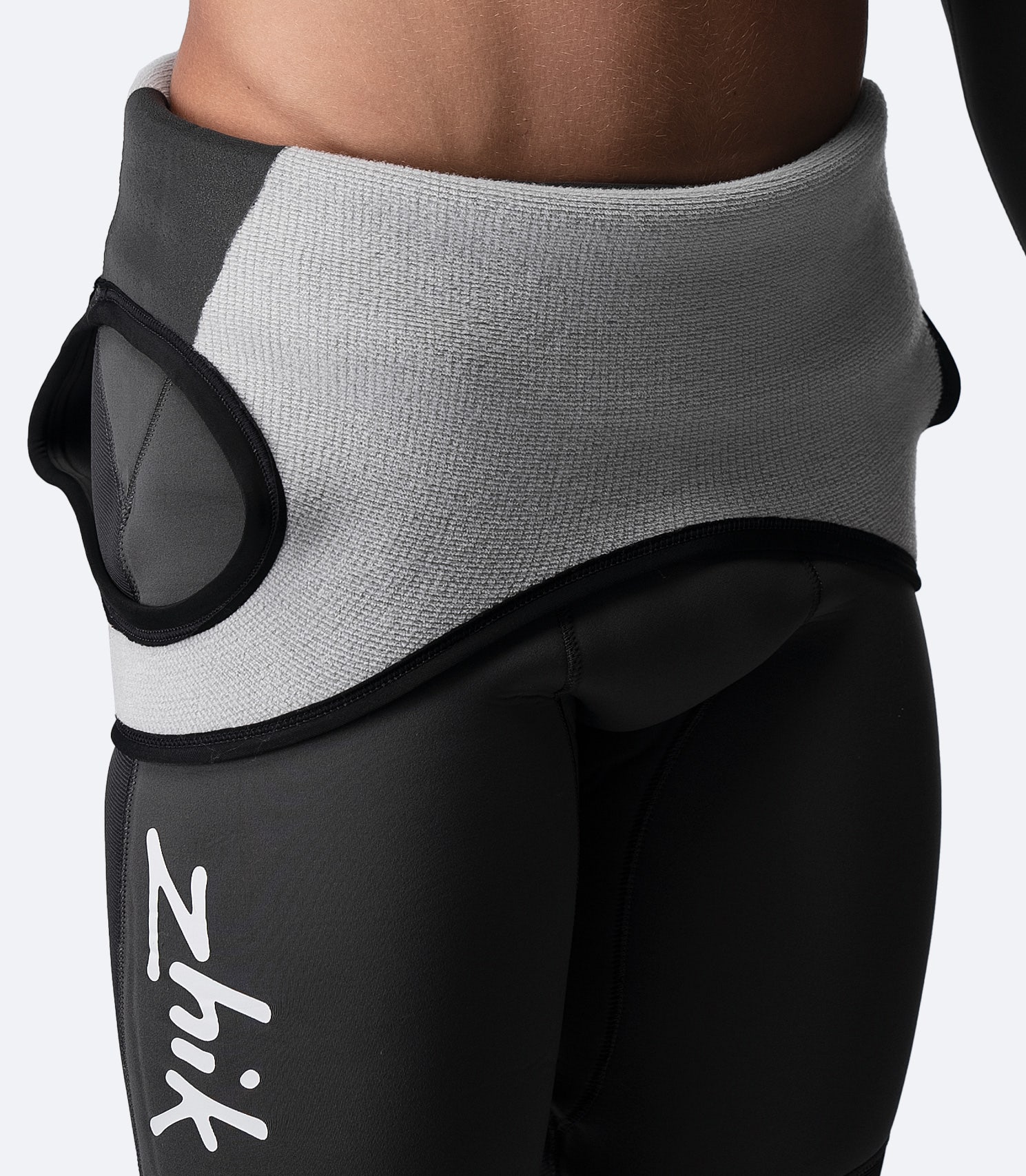 lose-up of the Hydrobase fleece lining inside the Superwarm® Skiff Suit, providing fast-drying and superior thermal insulation