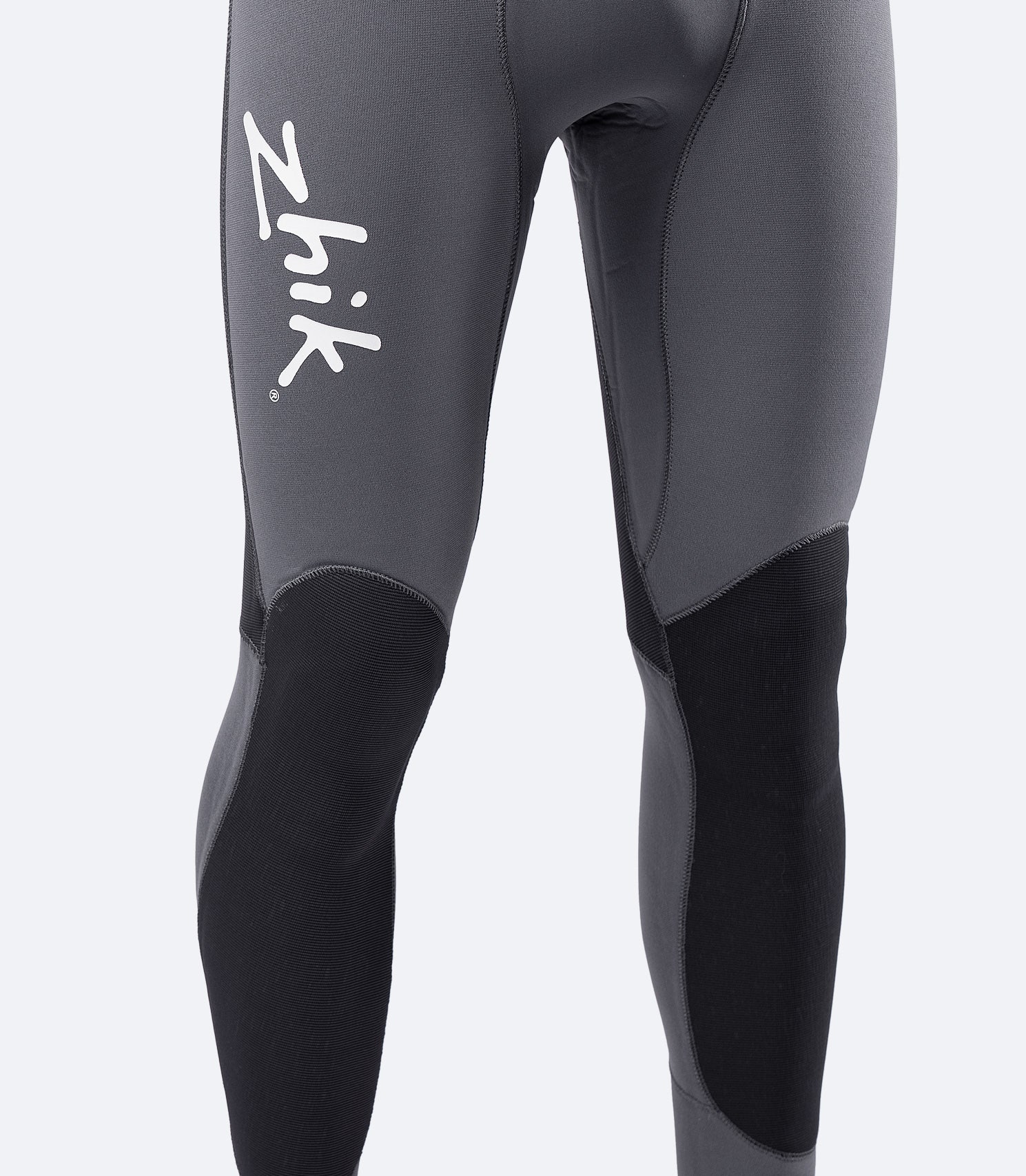 Men’s Superwarm® V Steamer in navy – front side close-up from waist to ankle, featuring form-fitting design.