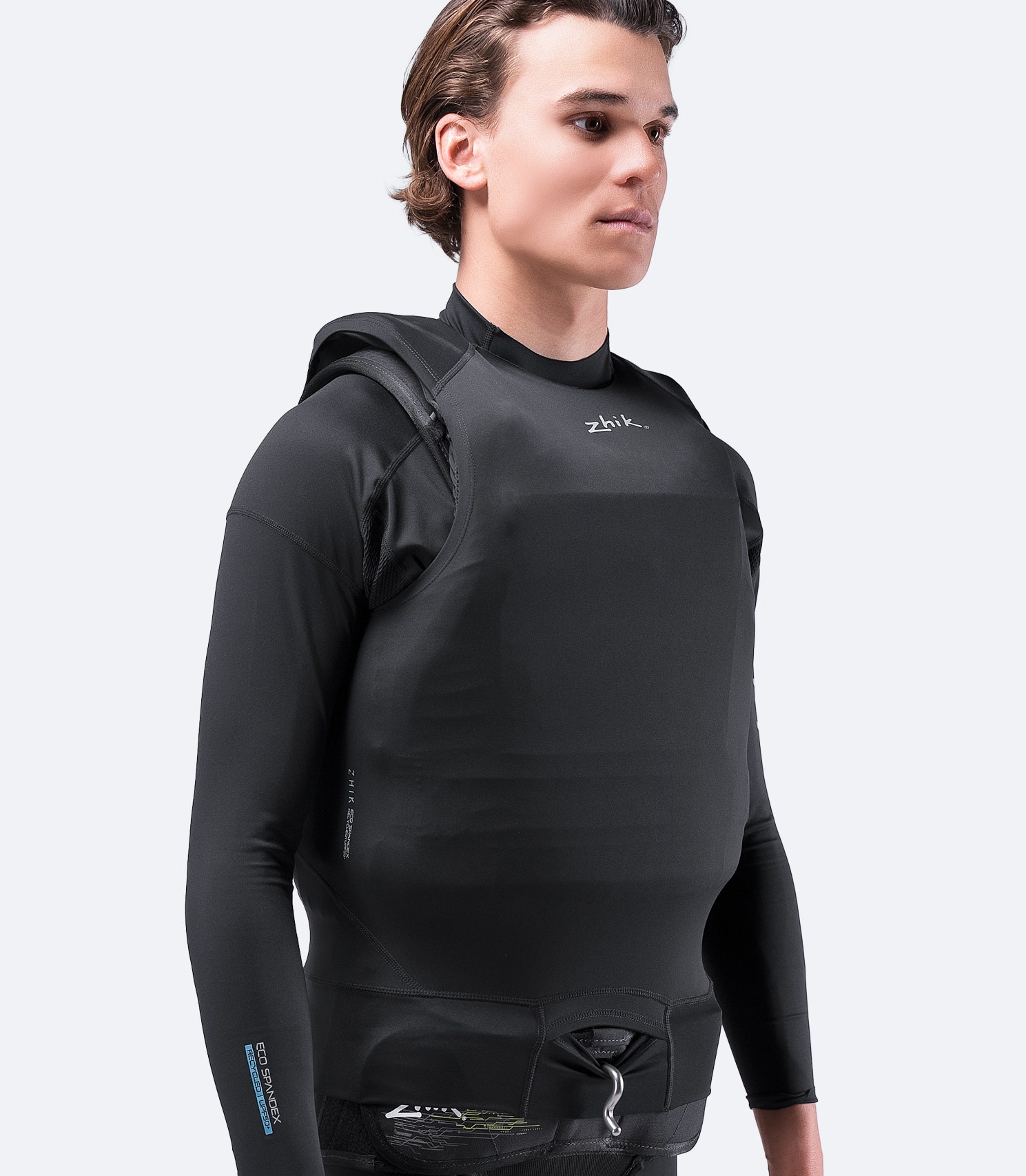 Eco Spandex Race Vest - Black | Zhik Canada