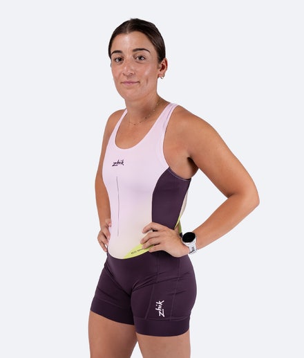 Womens Performance Unisuit - Plum
