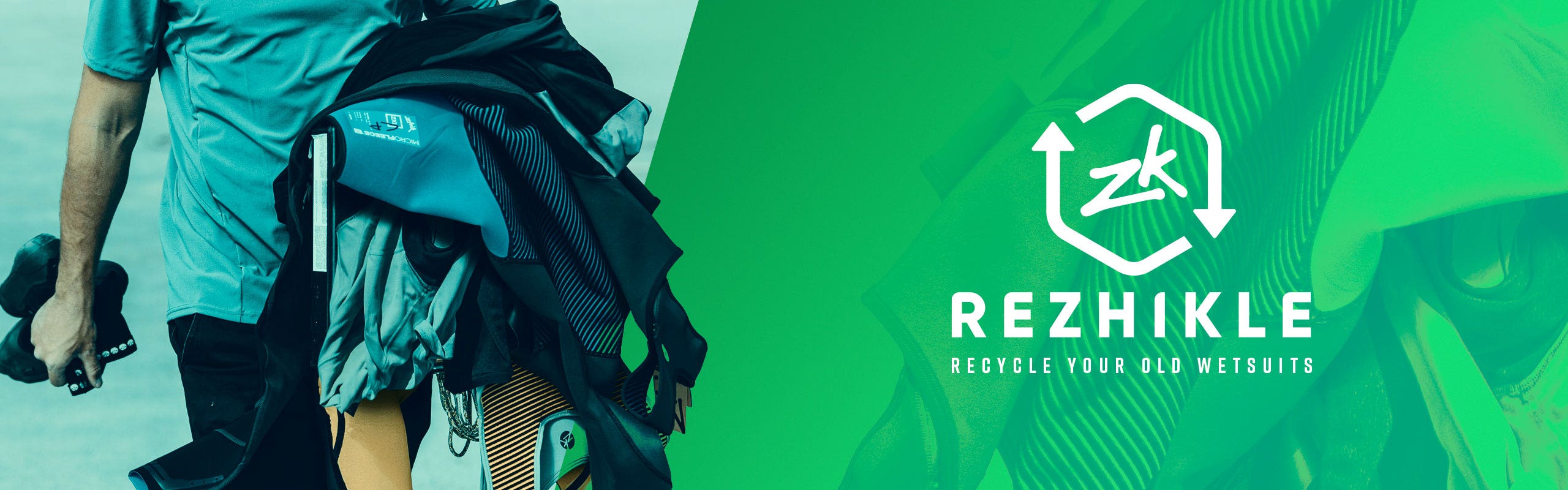 reZHIKle, recycle your old wetsuits