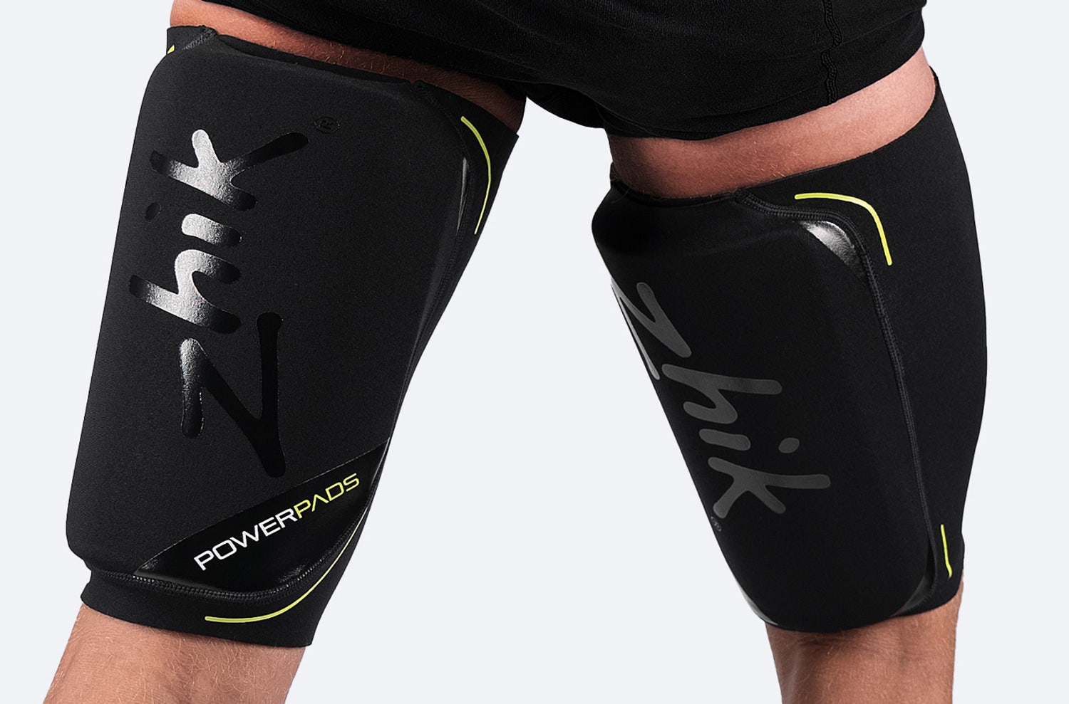 Zhik PowerPads worn under wetsuit layering