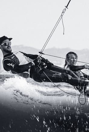 Athletes in reZhikle gear